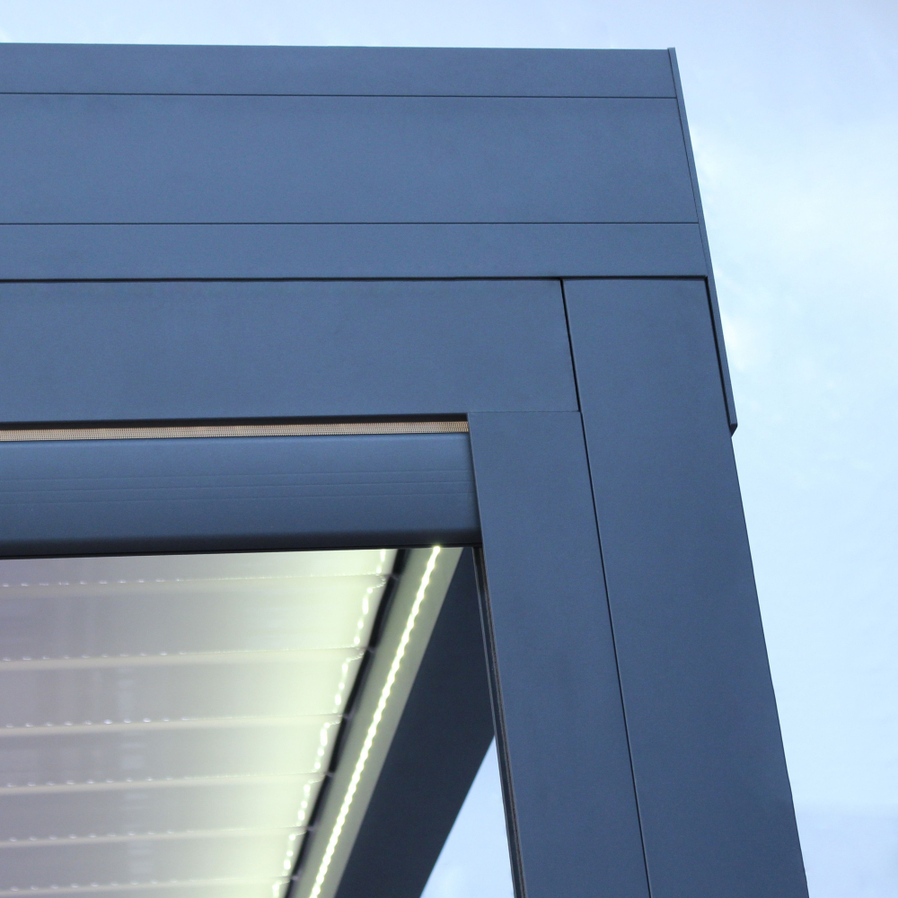 rideau pour pergola bioclimatique