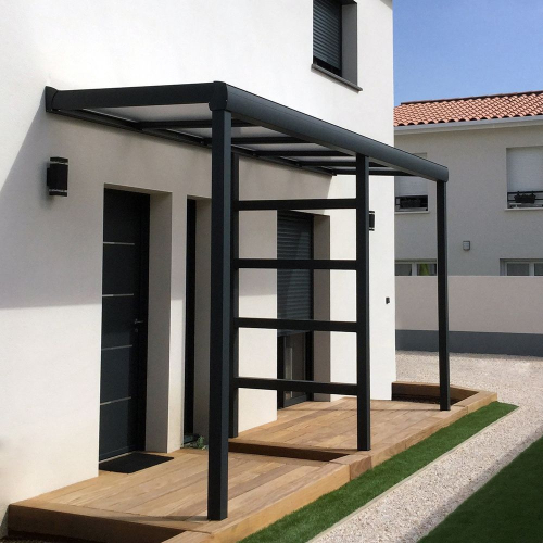 Pergola polycarbonate sur mesure en aluminium