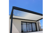 Devis en ligne Pergola bioclimatique Architect perpendiculaire