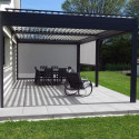 Rideau motorisé pour pergola bioclimatique Design & Lounge