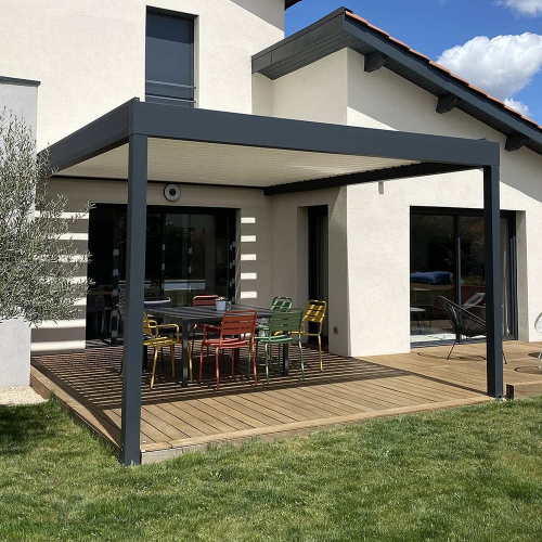 Pergola bioclimatique Architect en aluminium