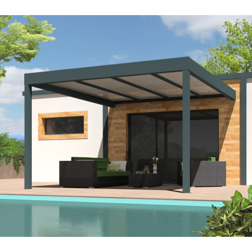 Pergola Architect en aluminium avec toit Isotoit® sur mesure