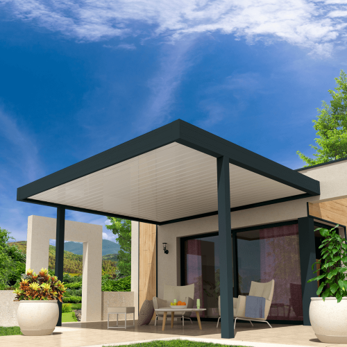 Pergola bioclimatique rétractable Prestige Alsol - 3