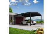 Devis en ligne Carport solaire photovoltaïque Design Autoportée 2 pentes