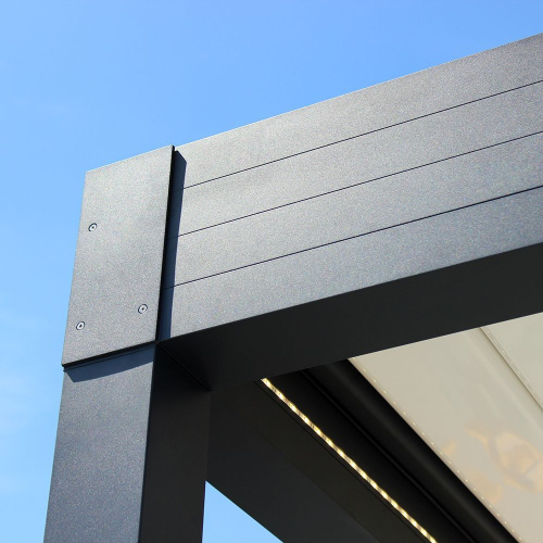 Pergola Bioclimatique Architect perpendiculaire 6.00 x 4.00 m