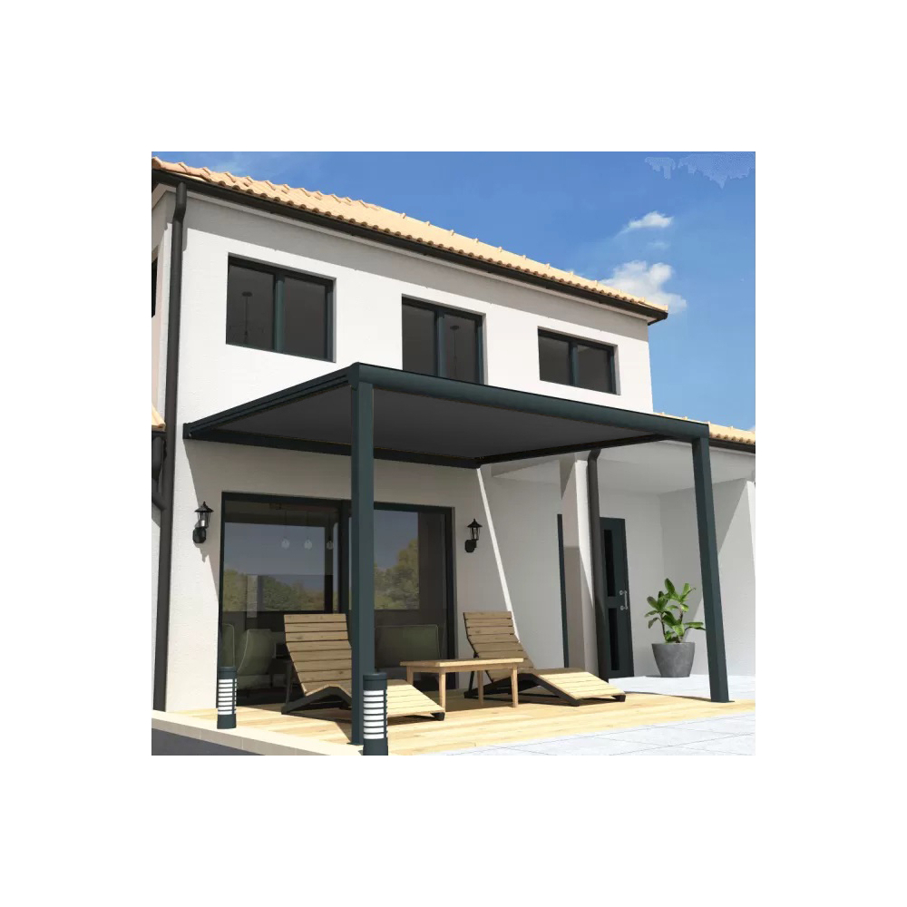 pergola-toile-ambiance-gris-anthracite
