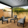 Un ensemble Pergola + Mobilier de Jardin en parfait accord