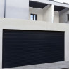 Porte de garage enroulable sur mesure en aluminium