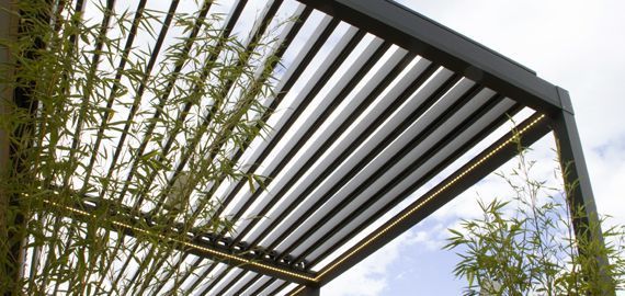 Pergola bioclimatique Lounge sur mesure