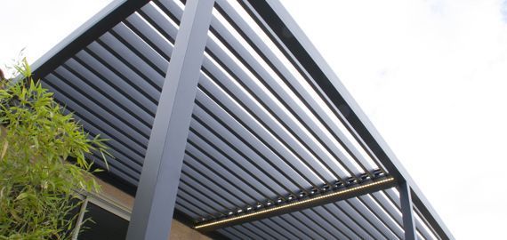Pergola design bambous