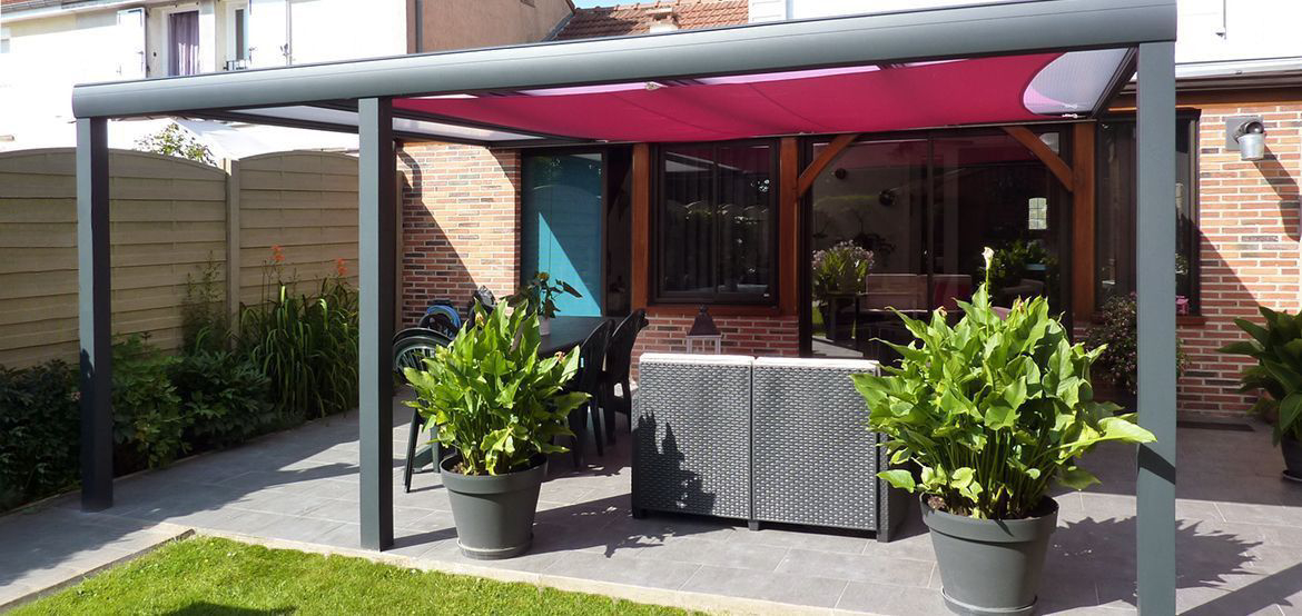 Pergola toit polycarbonate