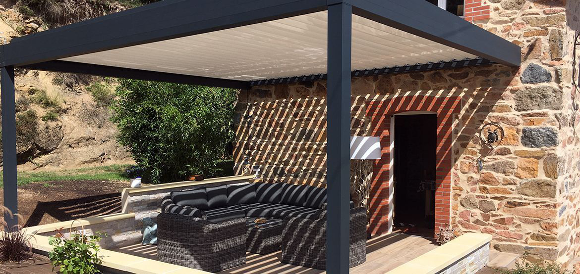 Pergola alu bioclimatique Alsol