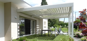 Pergola bioclimatique Alsol blanche