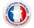 Conçu et fabriqué en France