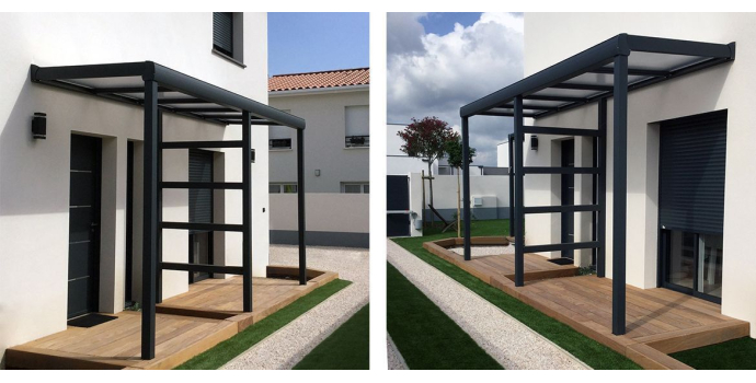 Une idée de porche d'entrée